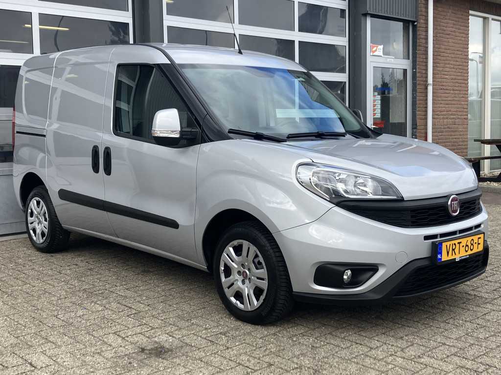 Fiat Doblò Cargo 1.3 MJ L1H1 SX 90pk 20x op voorraad Btw en Bpm vrij Airco Cruise controle Navigatie Tussenschot Parkeerhulp achter 1e eigenaar Ex overheid Euro 5 Marge