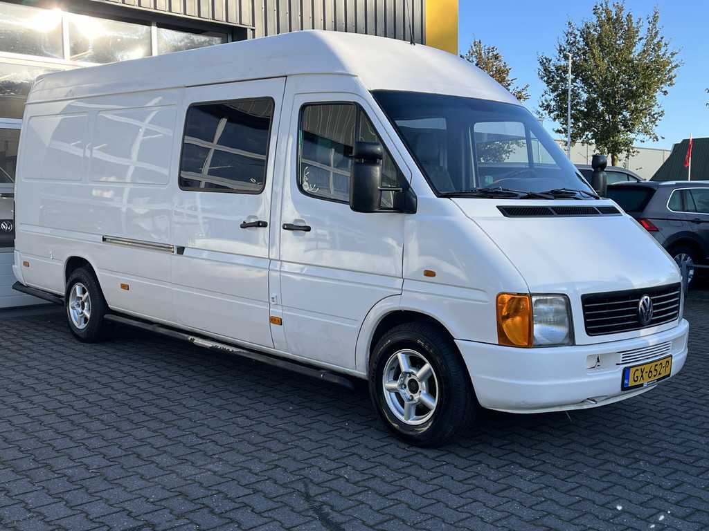 Volkswagen LT 35A SDI Maxi Camper 6-zitplaatsen Camper 6-zitplaatsen L3 H2 Wegenbelasting € 80,- per maand Motorhome Trekhaak 2000kg Kampeervoertuig Camper
