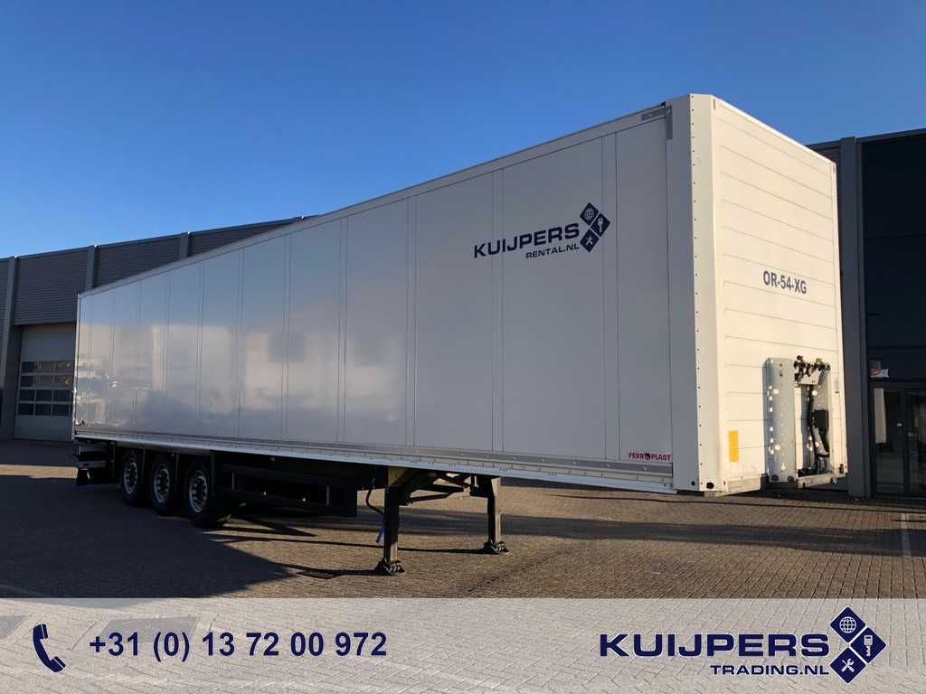 Schmitz Cargobull SCB S3B / 3 as / 2x Liftas / Box / APK TUV 05-25