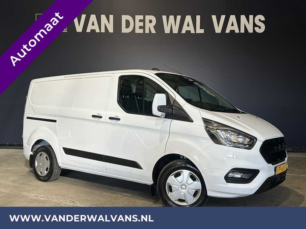 Ford Transit Custom 2.0 TDCI 130pk Automaat L1H1 Euro6 Airco | Apple Carplay | Camera | Cruisecontrol | Trekhaak parkeersensoren, verwarmde voorruit