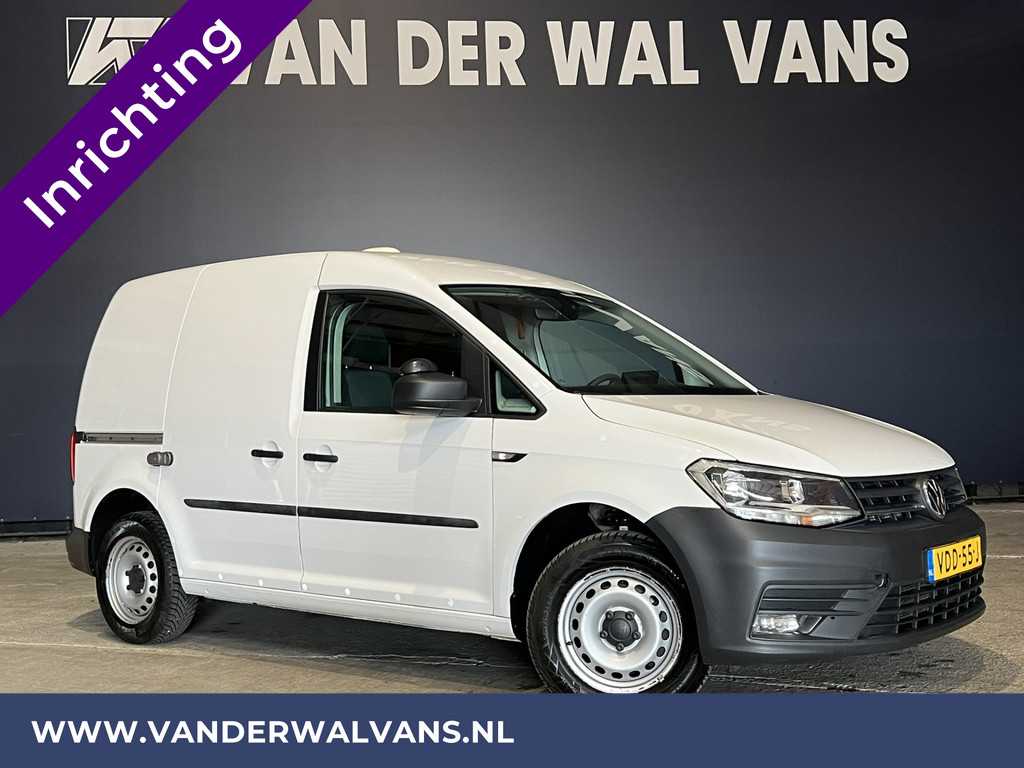 Volkswagen Caddy 2.0 TDI L1H1 inrichting Euro6 Airco | Apple Carplay | Trekhaak | Cruisecontrol parkeersensoren, android auto