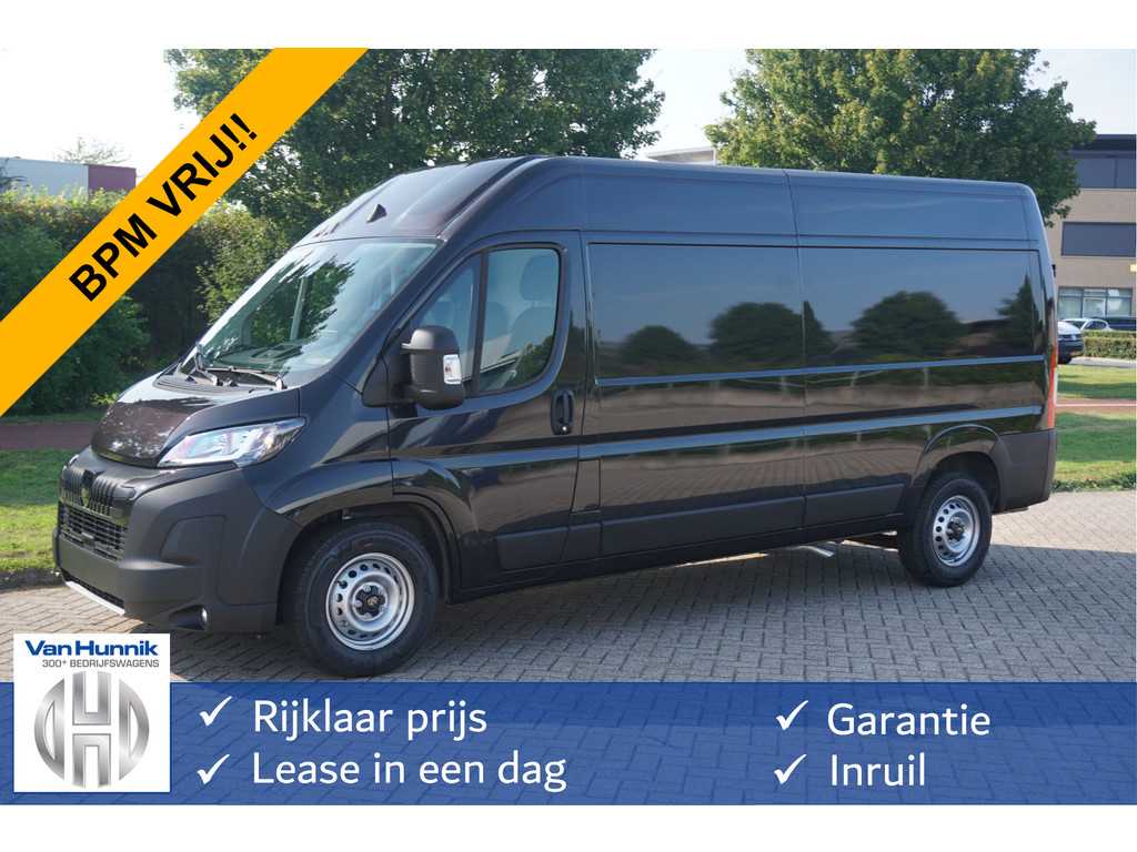 Peugeot Boxer 35+ Heavy 2.2HDI 180PK EAT8 Automaat L3H2 BPM VRIJ!! 10" Navi, Clima, Cam, 270º Deur!! NR. 130