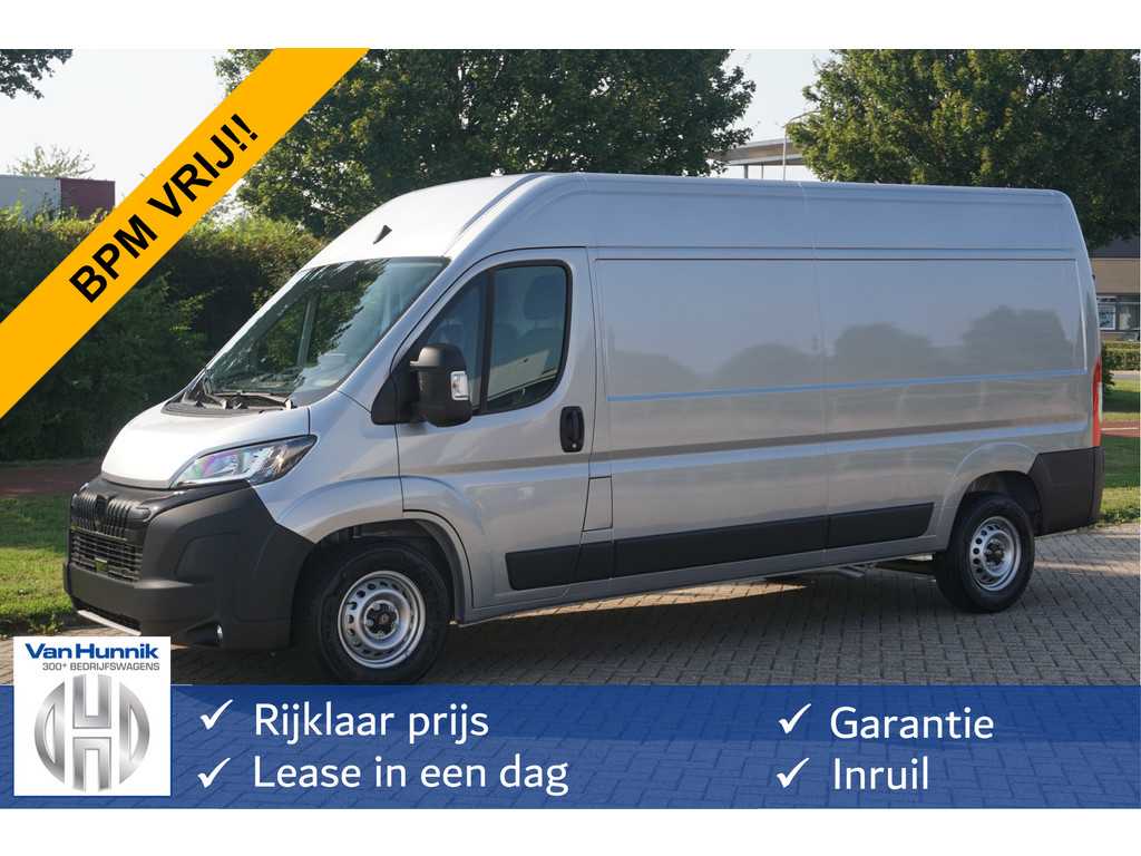 Peugeot Boxer 35+ Heavy 2.2HDI 180PK EAT8 Automaat L3H2 BPM VRIJ!! 10" Navi, Clima. Cam,  270º Deur!! NR. A678*