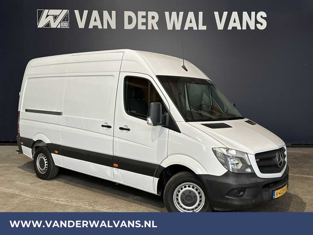 Mercedes-Benz Sprinter 316 CDI 164pk L2H2 Euro6 Airco | 2800kg trekhaak | Cruisecontrol | Parkeersensoren zijdeur