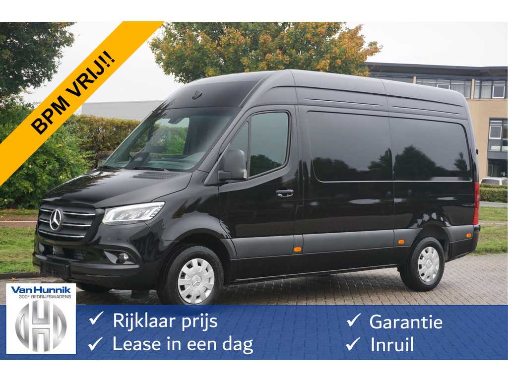 Mercedes-Benz Sprinter 317CDI Pro L2H2 BPM VRIJ!! 10.25" Mbux Navi, Cam, Gev. Stoel, 3.5T Trekhaak, LED!! NR. 354
