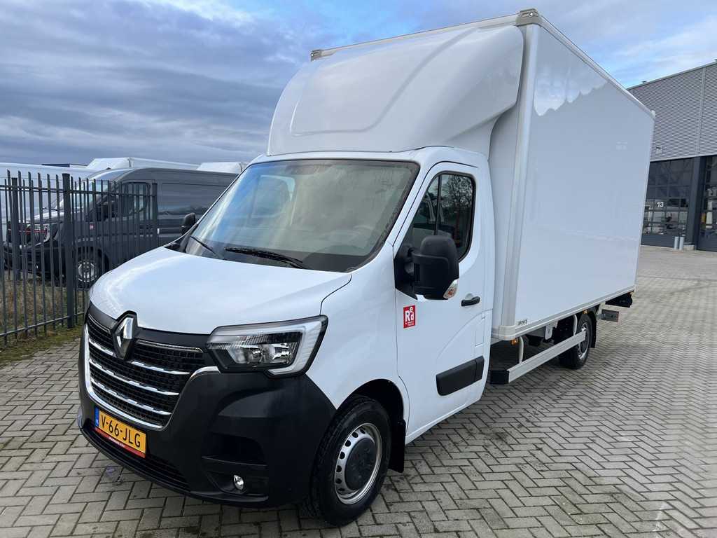 Renault MASTER 145 PK Plywood gesloten laadbak ,laadklep,met zijdeur + airco PA1054