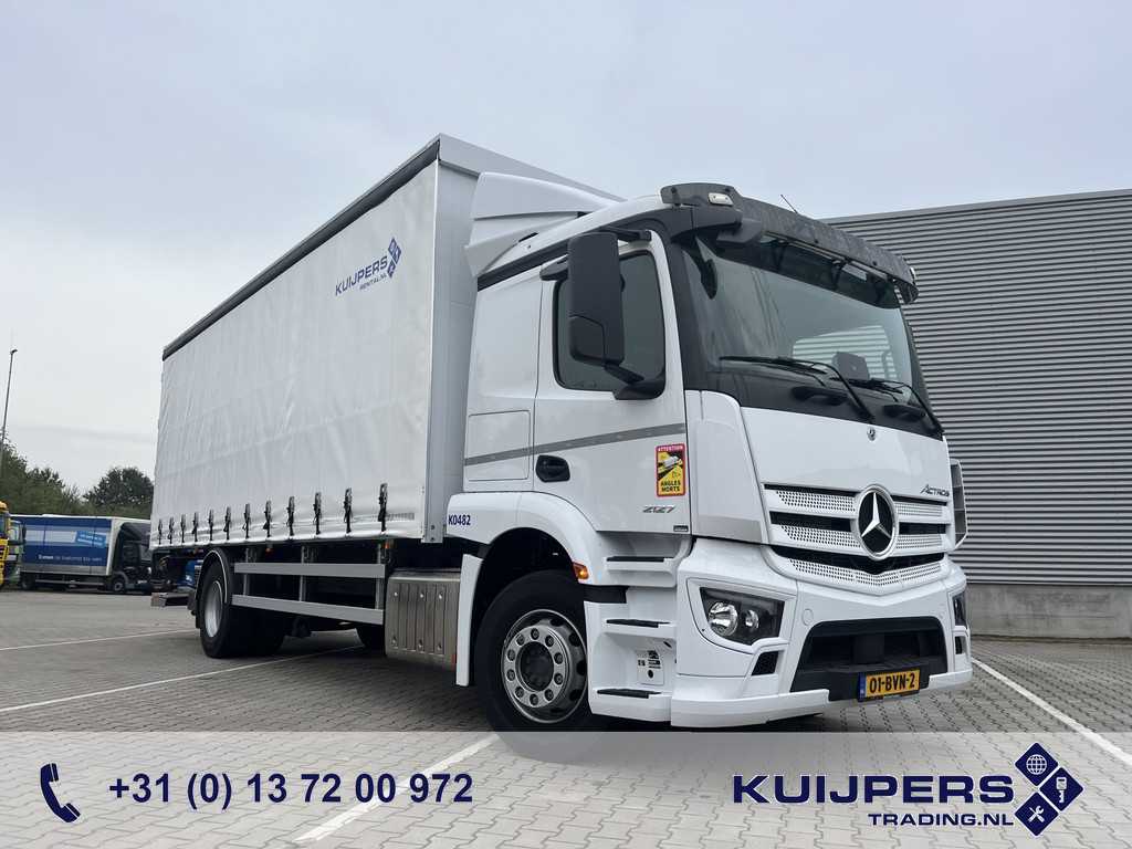 Mercedes-Benz Actros 2127 / Schuifzeil Box / Laadklep / APK 07-25