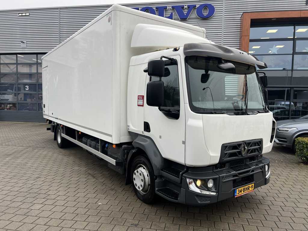 Renault D 12 MED P4X2 210 E6 / AIRCO / GESLOTEN LAADBAK + KLEP/ PA1063