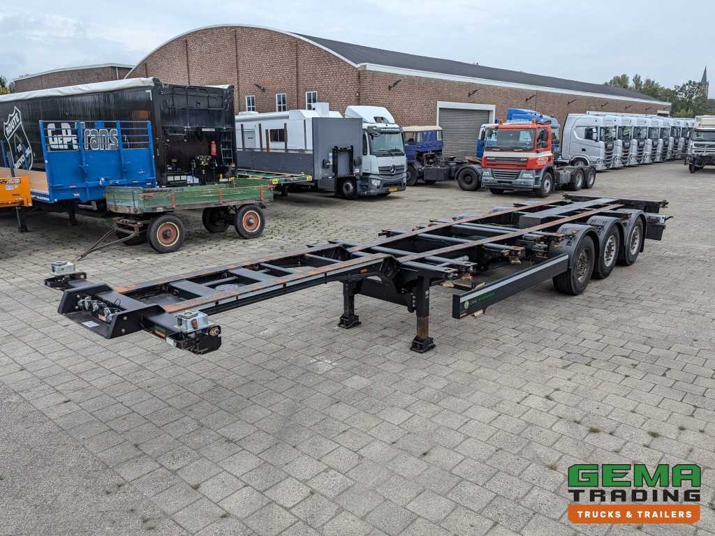 CIMC CIMC Silvergreen SC03 3-Assen SAF LiftAxle - DiscBrakes - 1x 20FT 2x 20FT 30FT 40FT - 5250KG (O1988) 3428