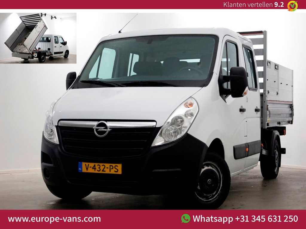 Opel Movano 2.3 CDTI 146pk E6 L2H1 D.C. Kipper met hoge boorden 06-2018