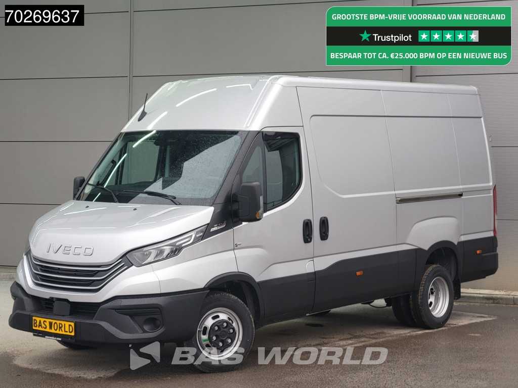 Iveco Daily 35C21 2025 model! 210PK 2x Schuifdeur Dubbellucht LED ACC CarPlay L2H2 12m3 Airco