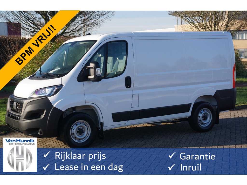 Fiat Ducato 35 2.2 140PK L1H1 BPM VRIJ!! 10" Navi, Climate, Camera, Digi Dash! NR. 503