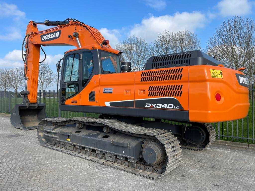 Doosan DX340 LC new unused 12 hours CE hammerlines