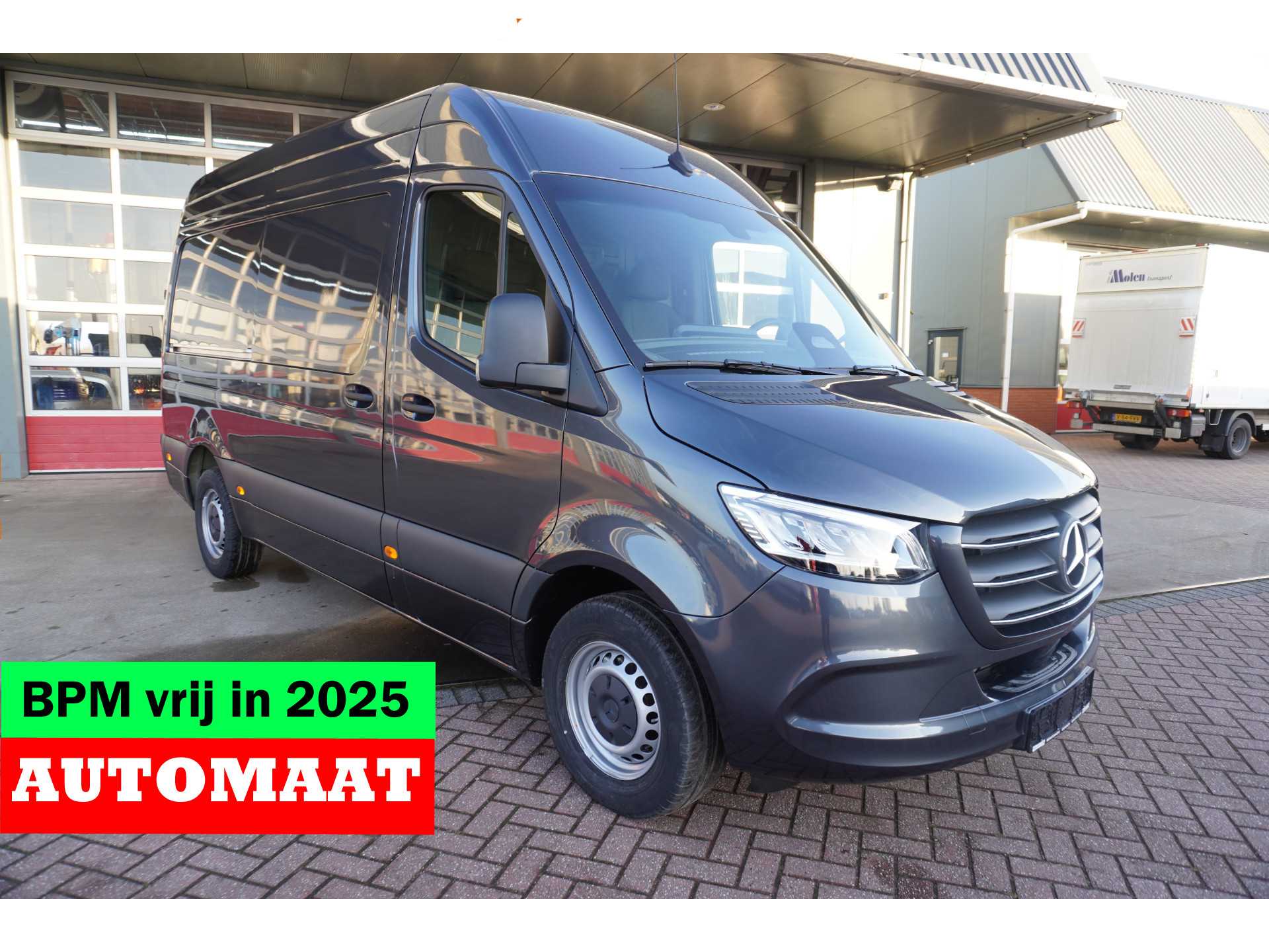 Mercedes-Benz Sprinter 319 CDI 191PK L2 Pro Automaat Schuifdeur links en rechts