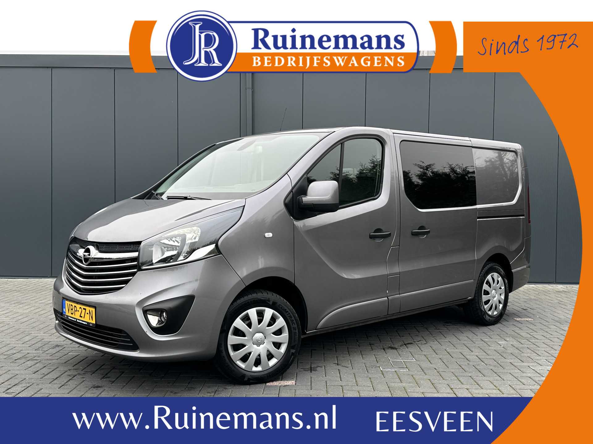 Opel Vivaro 1.6 CDTI 122 PK SPORT / L1H1 / Edition / 2x SCHUIFDEUR / CAMERA / AIRCO / CRUISE / 3-ZITS / ACHTERKLEP