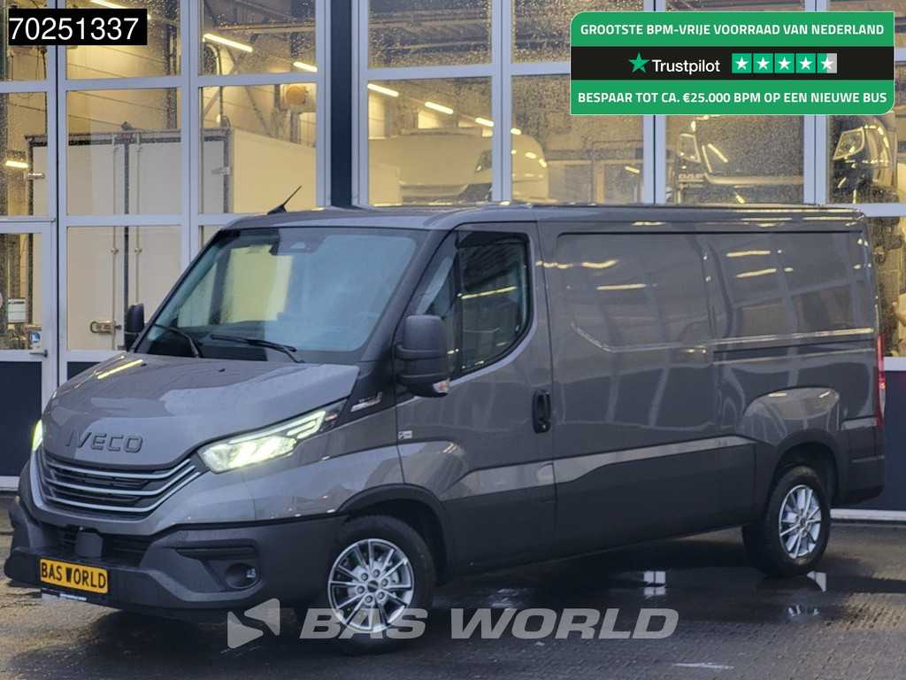 Iveco Daily 35S21 3.0L Automaat Laag dak L2H1 2025model LED Navi ACC Camera 9m3 Airco Trekhaak
