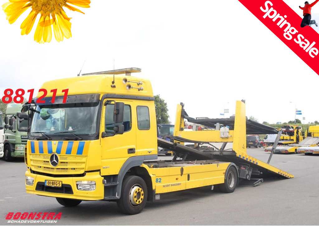 Mercedes-Benz Atego 1527 Falkom FAS 6000 Doppelstock Winde Brille
