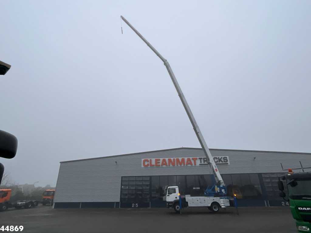 Man TGM 15.290 Klaas 35 meter Dachdecker Kran