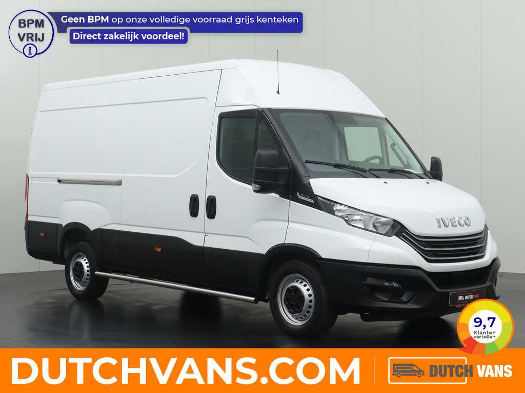 Iveco Daily 35S14 Hi-Matic Automaat L2H2 | 3500Kg Trekhaak | Airco | Cruise | 3-Persoons | Betimmering