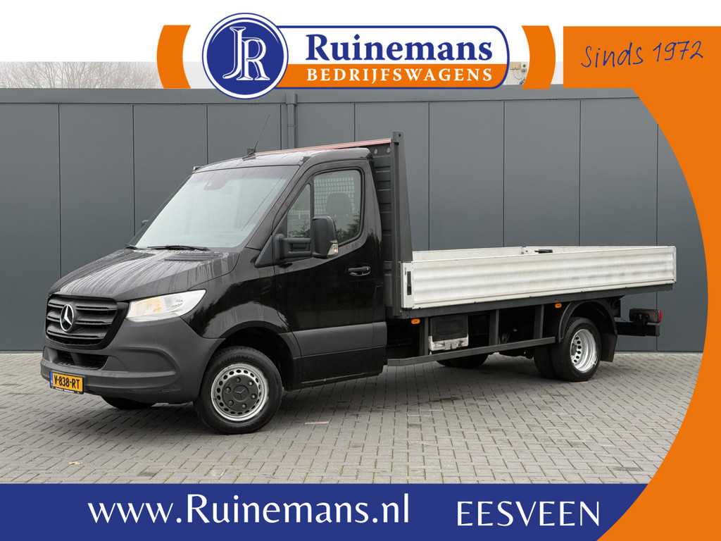 Mercedes-Benz Sprinter 514 CDI EURO 6  AUTOMAAT / L3  PICK UP 4.30 LAADBAK  / DUBBEL LUCHT / 3.5 TONS TREKHAAK / 3500 KG AHG