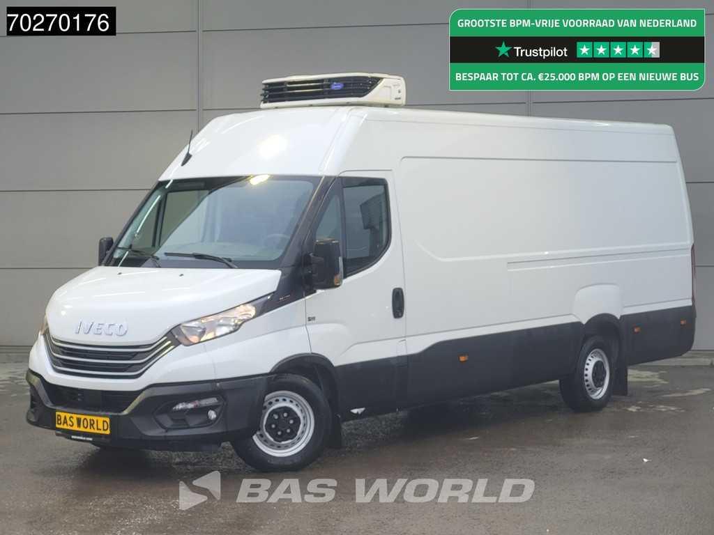 Iveco Daily 35S18 3.0L 180PK L3H2 Koelwagen Carrier Xarios 300 230V stekker Koel Koeler Kühlwagen m3 Airco Cruise control
