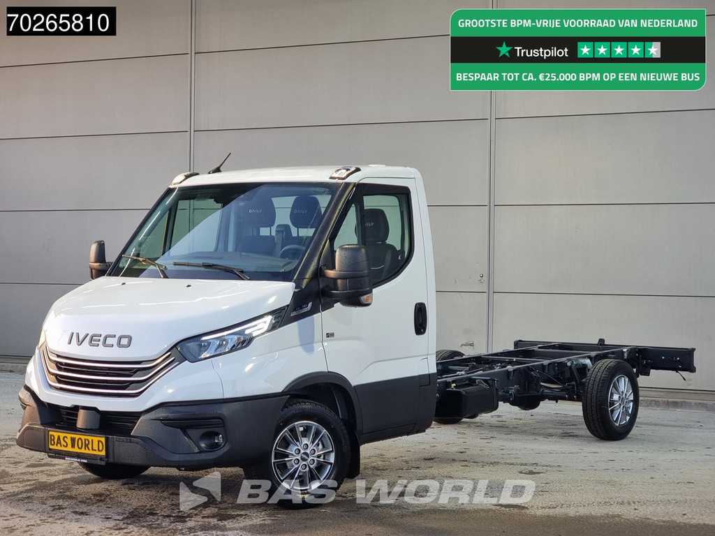 Iveco Daily 35S16 Automaat 410wb 2025model Chassis Cabine Camera Scherm Airco Cruise Fahrgestell Airco Cruise control