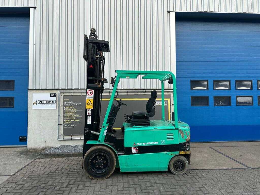 VS-22026 Elektrische triplex heftruck Mitsubishi FB35K