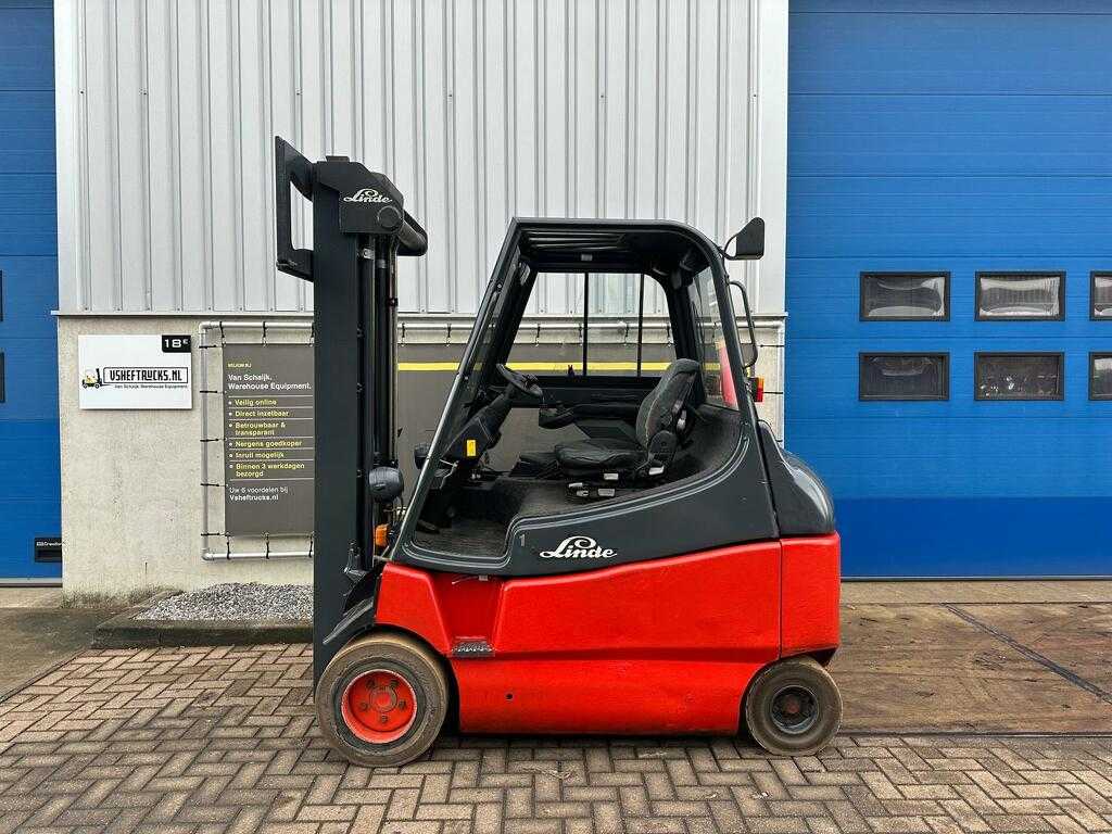VS-22027 Elektrische triplex heftruck Linde E30 Freelift