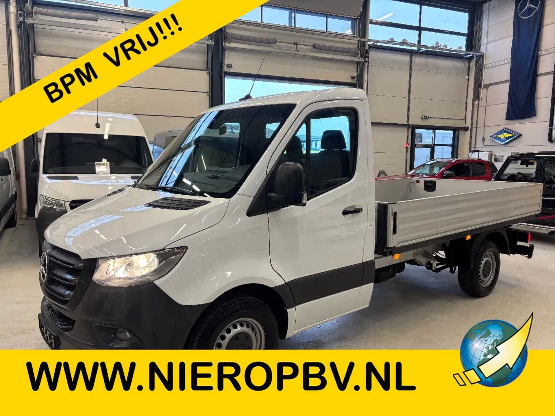 Mercedes-Benz Sprinter 317CDI Openlaadbak Automaat Airco Cruisecontrol NIEUW BPM VRIJ
