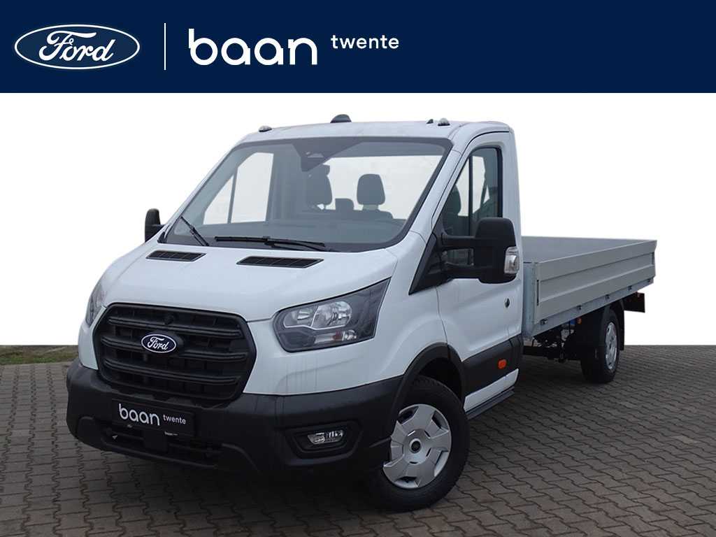 Ford Transit L4H1 350 2.0 TDCI Trend Chassis Cabine FWD | Aluminium laadbak | Cruise control | Camera | Voorruitverw. | Apple carplay | Snel 