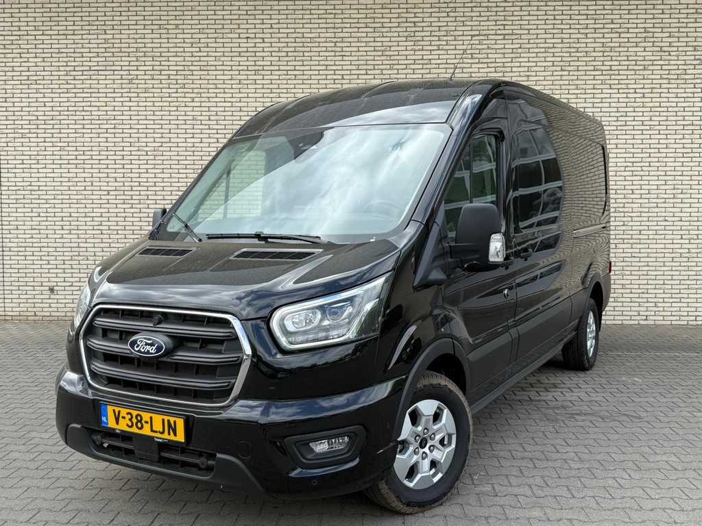 Ford Transit L3H2 350 2.0 TDCI 165pk Limited | Trekhaak | Dubbele schuifdeur | Bijrijdersbank / Stoel - stuurwielverw. | Blis | Adaptieve cru