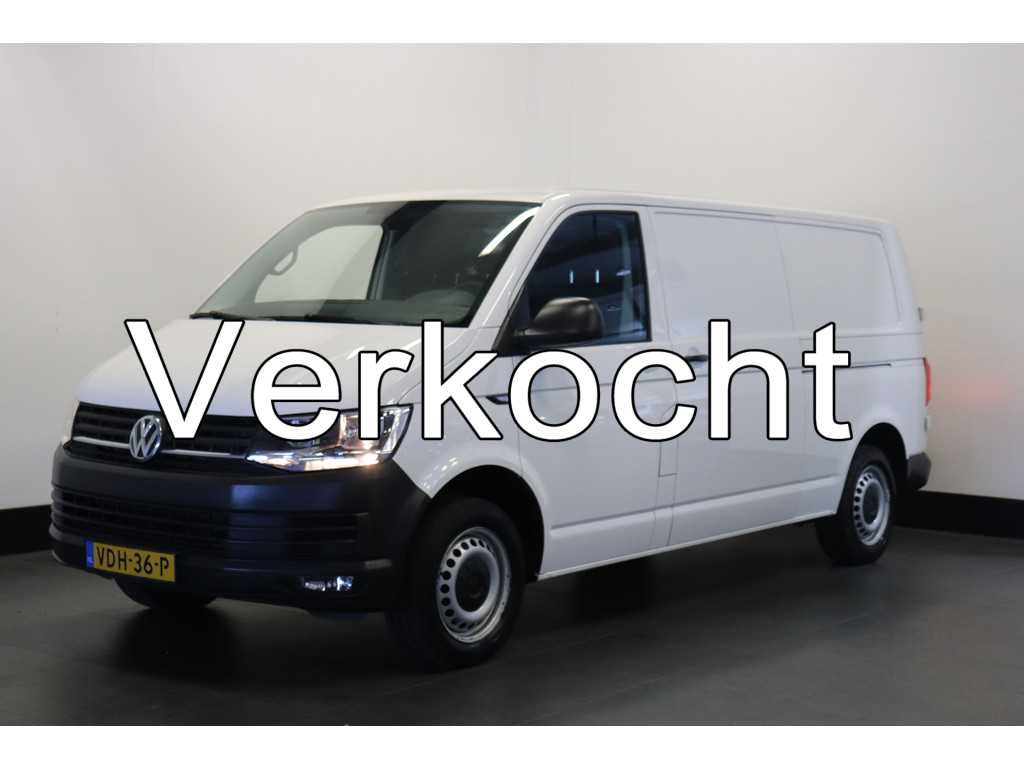 Volkswagen Transporter 2.0 TDI 150PK L2 Automaat EURO 6 2 x Schuifdeur - Airco - Cruise - Trekhaak - €13.900,- Excl.