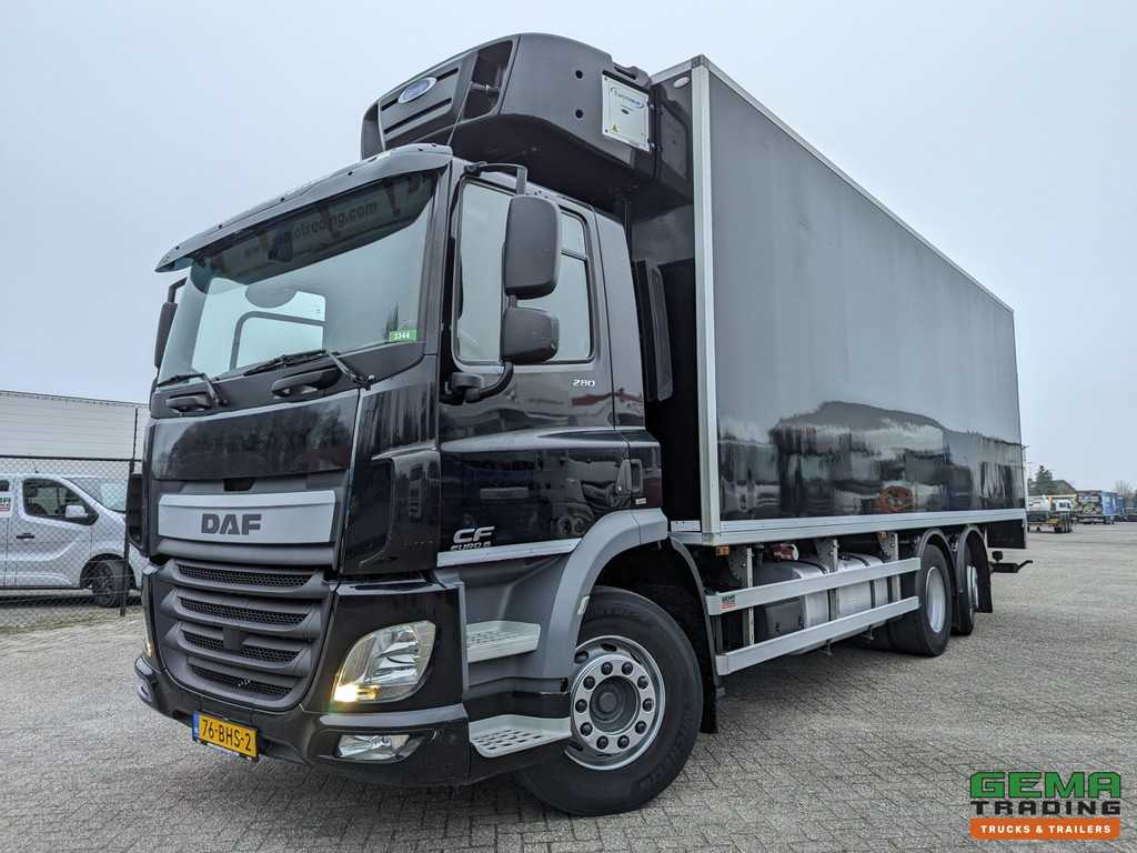 DAF FAN CF280 6x2/4 DayCab Euro6 - Koel-VriesBak 7.9m + Carrier Supra 1150MT + Laadklep 2000kg - 10/2025APK 3344