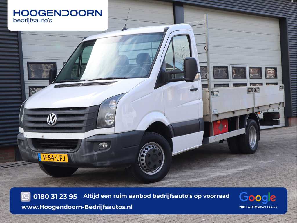 Volkswagen Crafter 50 2.0 TDI 164 pk Euro 6 - Open laadbak 400 x 206 cm - Airco -Cruise