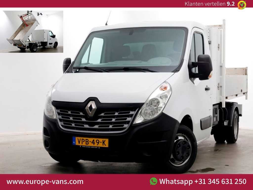 Renault Master T35 2.3 dCi E6 165pk Kipper dubbel lucht Trekhaak 3500kg 02-2017