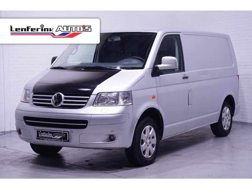 Volkswagen Transporter 2.5 TDI 130 pk 5 Cilinder, Youngtimer Airco 16" LMV, Trekhaak, PDC V+A, 3-Zits, APK 02-2026