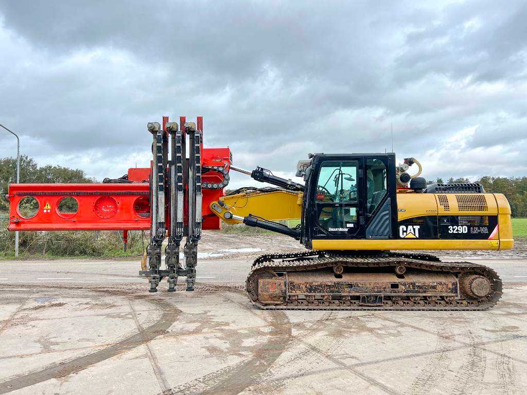 CAT 329DLN-VA + Wimmer Jura Luna 3.100 Drill