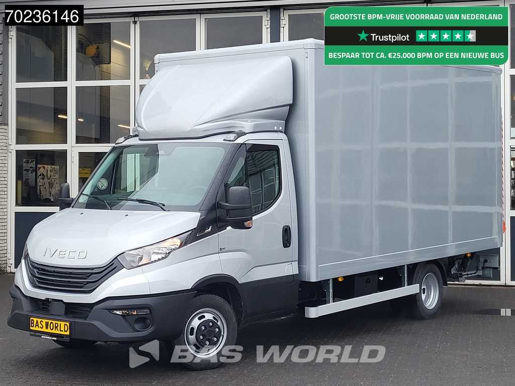 Iveco Daily 35C18 2025 MODEL Automaat 1000kg Laadklep ACC Navi Airco Zijdeur Bakwagen Meubelbak Koffer 22m3 Airco