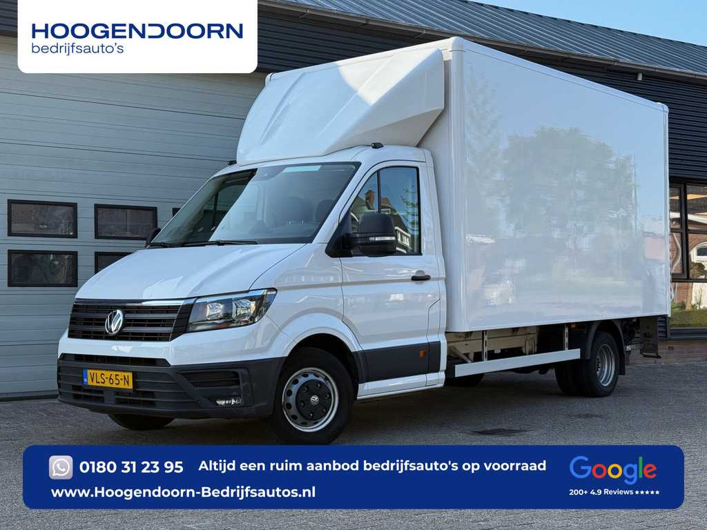Volkswagen Crafter 50 2.0 TDI 177pk DSG-Automaat - Bakwagen Laadklep Meubelbak Zijdeur Dhollandia