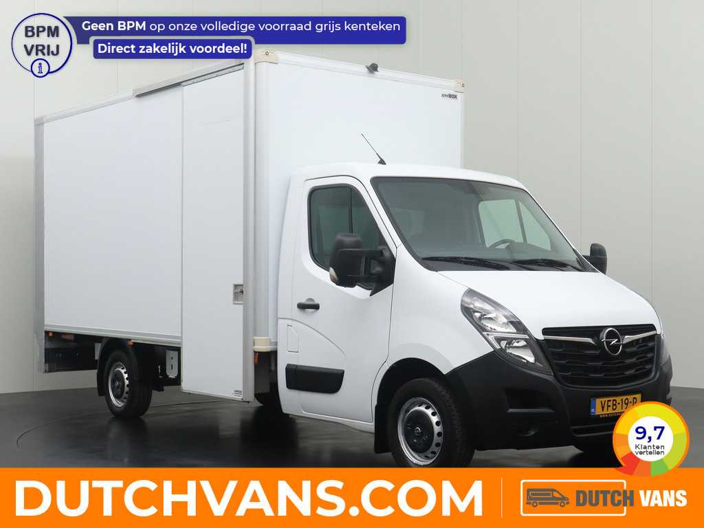 Opel Movano 2.3Turbo 135PK Bakwagen+Laadklep | Airco | 3-Persoons | Camera 360