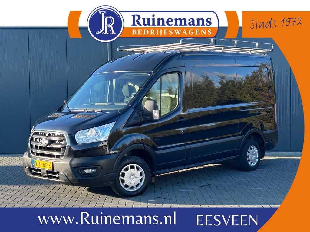 Ford Transit 2.0 TDCI 108 PK EURO 6 / L2H2 / TREND / 1e EIG. / IMPERIAAL / 2.45 TONS TREKHAAK / AIRCO / CRUISE / 3-ZITS