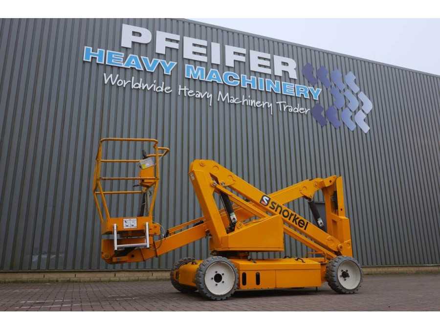 Snorkel A38E Electric, 13.5m Working Height, 6.1m Reach, 2