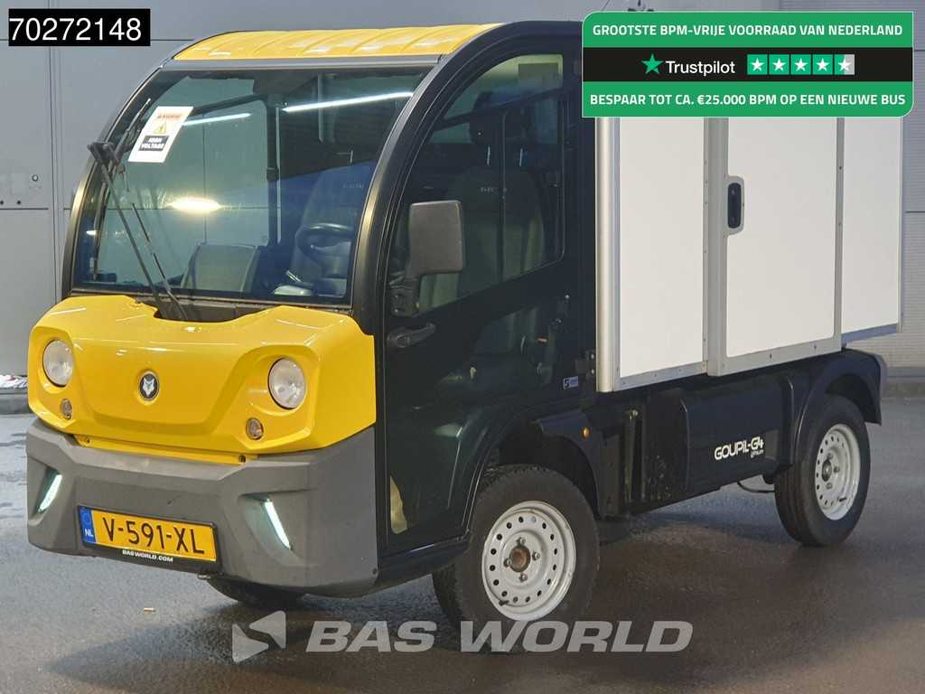Goupil G4 100% Elektrisch 1153kg laadvermogen 10kWh WTLP 2m3