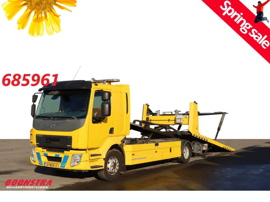 Volvo FL 280 Aut. Falkom FAS 6000 Doppelstock Winde Brille 4X2 Euro 6