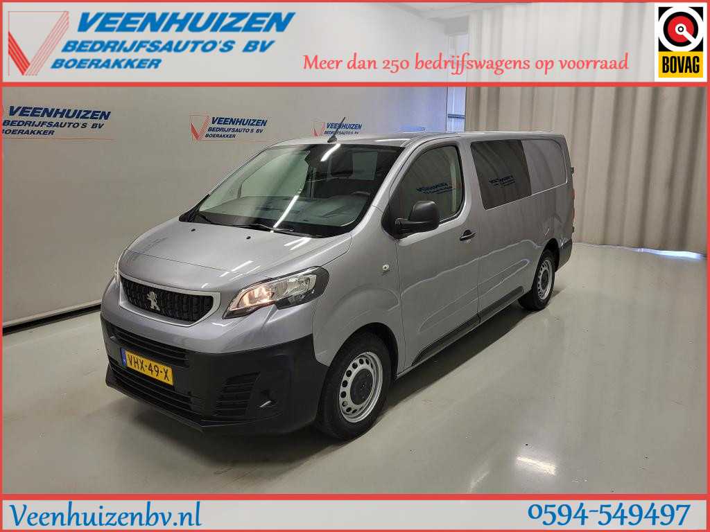 Peugeot Expert 2.0BlueHDI L3/H1 Dubbele Cabine Euro 6!