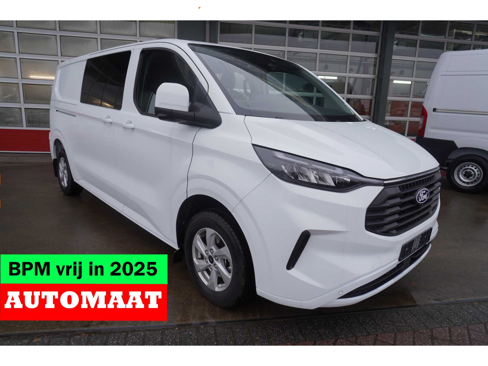 Ford Transit Custom 320L 2.0 TDCI 170PK L2H1 Limited DubbelCabine Automaat Schuifdeur L/R