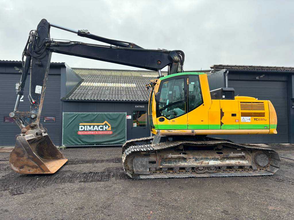 Terex TC 260 LC triple quick coupler Dutch 27 ton Atlas