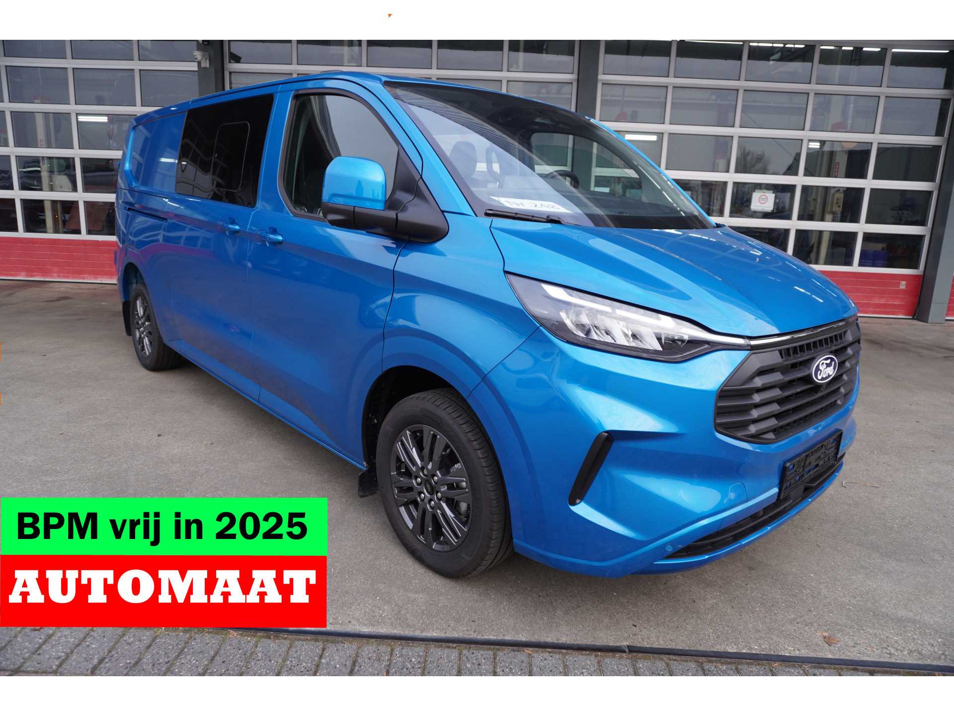 Ford Transit Custom 320L 2.0 TDCI 170PK L2H1 Limited DubbelCabine Automaat Schuifdeur L/R