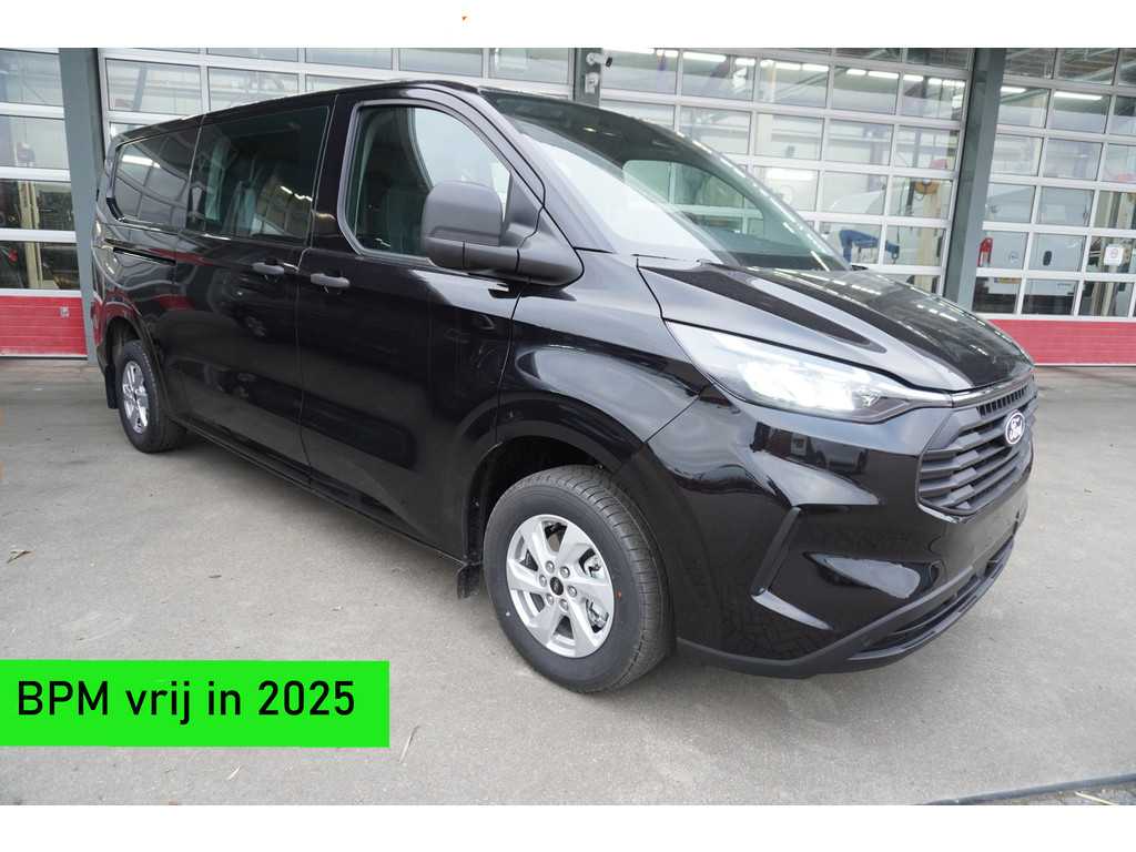 Ford Transit Custom 320L 2.0 TDCI 150PK L2H1 Trend Dubbelcabine Schuifdeur L/R Nr. V136 | Airco | Cruise | Navi | Camera