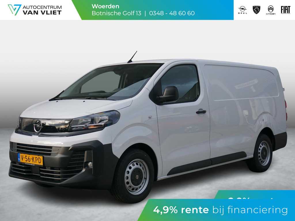 Opel Vivaro L3 2.0D 145 Pk. | 2,9% rente | navi incl. Apple Carplay | camera | trekhaak | betimmering | parkeersensoren voor/achter | rijklaarprijs